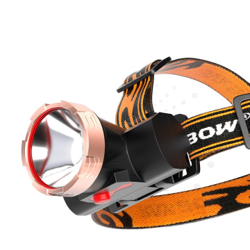 Headlamp Waterproof rechargeable miner's lamp